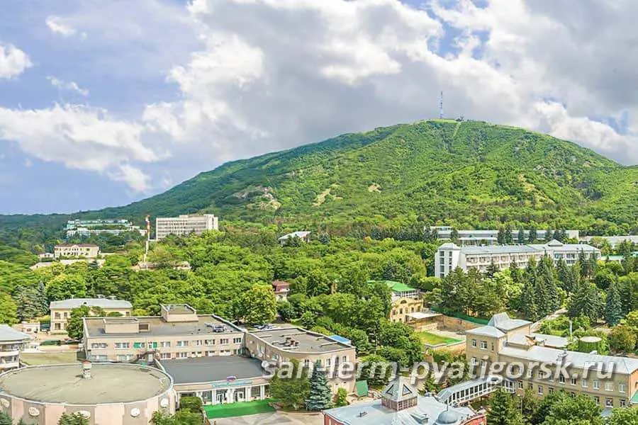 Панорама горы Машук
